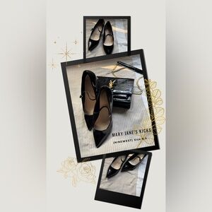 Mary Jane’s Nine West Glossy Black Heels